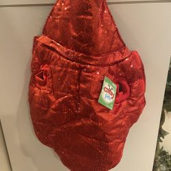 Dog Red Coat