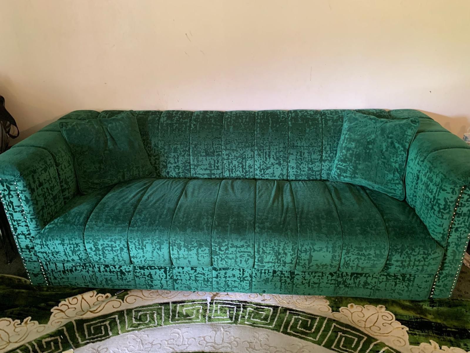 Emerald Green Couch