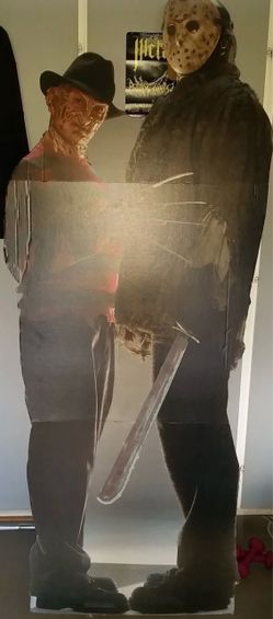 Freddy vs Jason Life-Size Cardboard Cutout