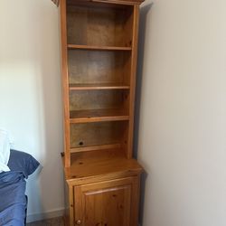 Cabinet With Book Shelf 