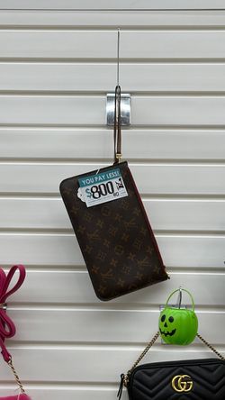 Louis Vuitton Monogram Zip Wallet Clutch