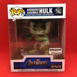 Funko Pop! Marvel: Avengers, Hulk #585, Assemble Series -  Amazon Exclusive