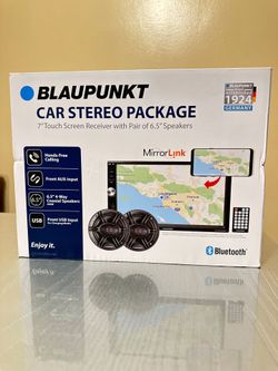 BLAUPUNKT
CAR STEREO PACKAGE