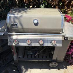 Webber Genesis 4 Burner Grill With Cover