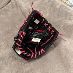 Wilson A2000 Paint Splatter Black And Pink