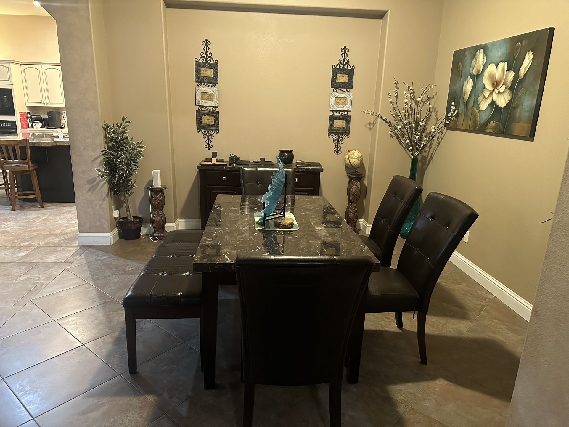 Dining Room Table With Server