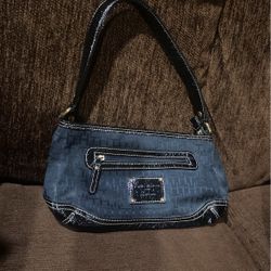 TOMMY HILFIGER PURSE 90'S MONOGRAM SHOULDER BAG