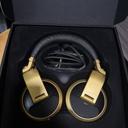 Pioneer DJ HDJ-X5BT Over-Ear DJ Headphones With Bluetooth Gold