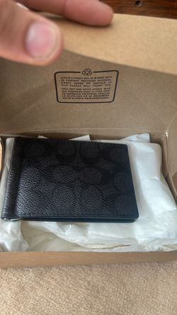Coach Men's Wallet with Money Clip