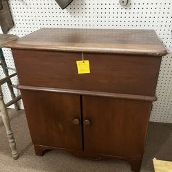 Antique Dry Sink Cabinet