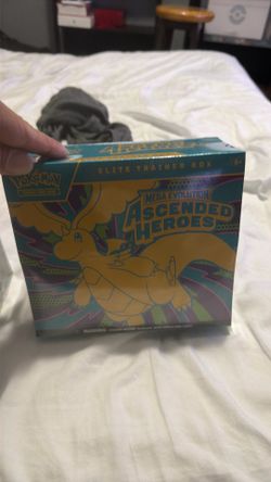 Ascended heroes and prismatic etb great condition no dents or CLEAN