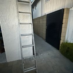 Ladder 8 feet type III ALUMINUM EXTEND to 14 feet