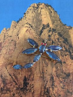 Dragonfly Vintage Brooch
