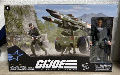 G.I. Joe Classified Series #182 Clayton Hawk Abernathy with M.M.S. (Mobile Missile System), NEW!