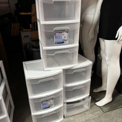 Plastic storage Containers Drawers 