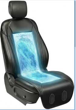 Liquid Cooling Car Seat Cover Front Seat, Air Conditioned Cooling Seat Cooler (Not Fan), Cooling Seat Cushion for Cars with 3 Modes, Quiet, Works With