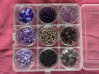 Purple & Lavender Glass Beads
