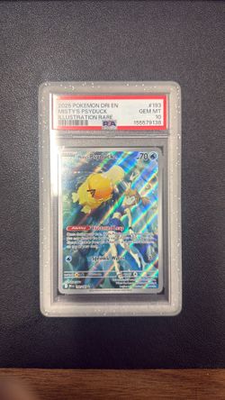 PSA 10 Pokemon Misty’s Psyduck Destined Rivals