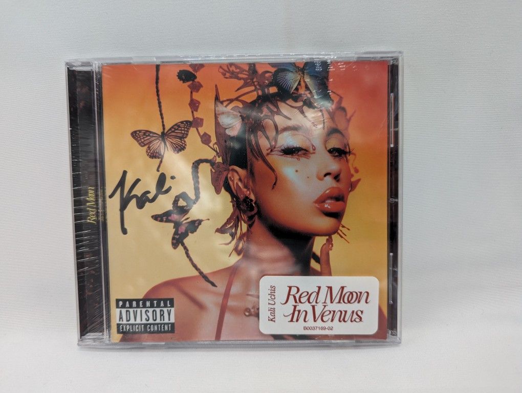 Signed Kali Uchis CD Red Moon In Venus
