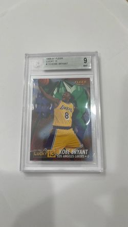 1996-97 Fleer Lucky 13 Kobe Bryant #13 BGS 9 Mint
