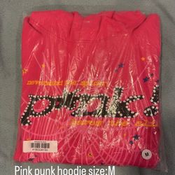Pink Sp5der Pink Hoodie