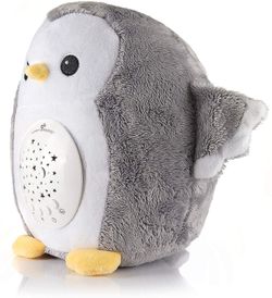 Baby Gifts Soother Sound Machine, White Noise Sleep Aid, Cry Sensor & Night Light Projector