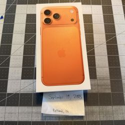 iPhone 17 Pro Max, 512GB, Cosmic Orange UNLOCKED (BRAND NEW)