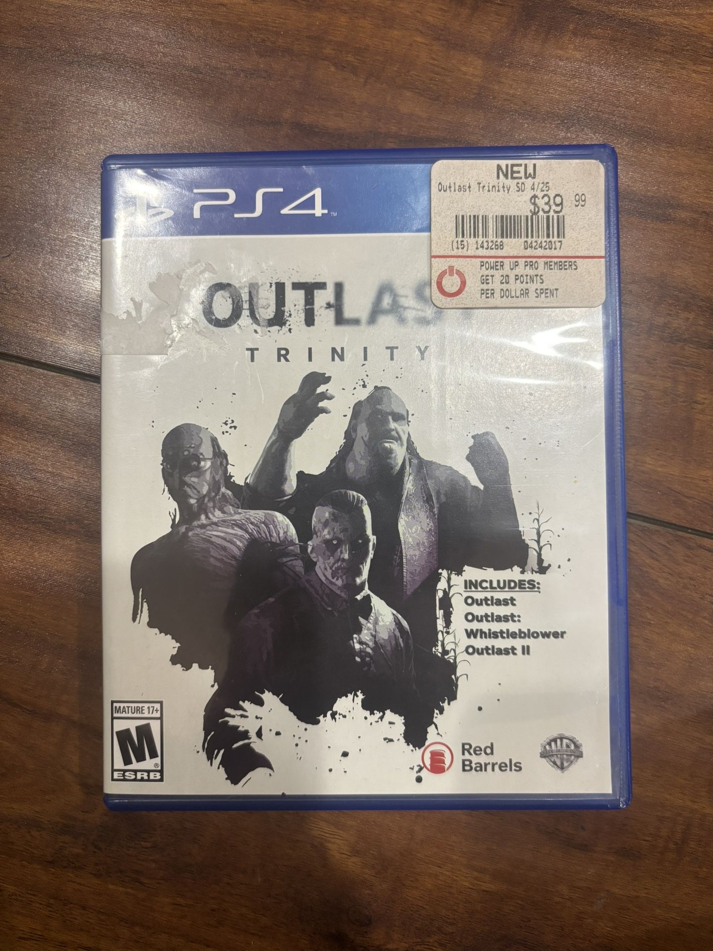 Outlast Trinity (Sony PlayStation 4) PS4