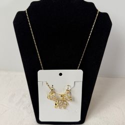 Royal Elephant 18K Necklace Set