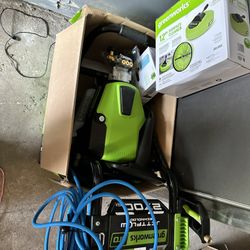 Green Works Power Washer 