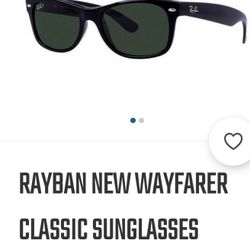 Rayban WAYFARER Sunglasses