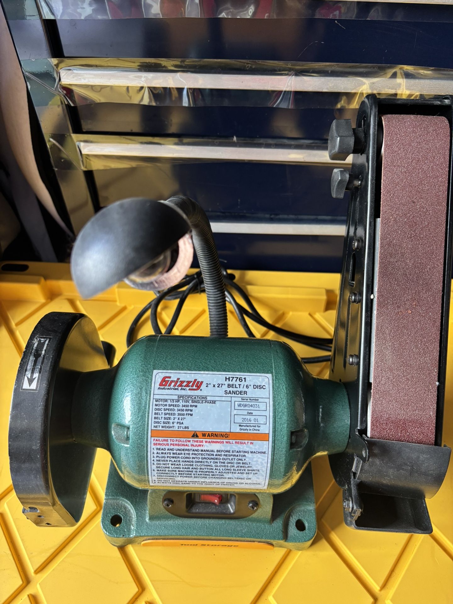 GRIZZLY Combo Sander