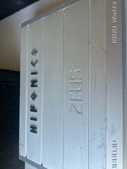 Hifonics Zeus ZRX1800.1D $150obo