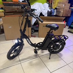 ACTBEST CITYRUN SE FOLDABLE ELECRIC BIKEMOTOR 500W-SPEED 20MPH-RANGE 20-30MILES BATTERY 36V 7.8ah All-Terrain Foldable Ebike - Effortlessly conquer al