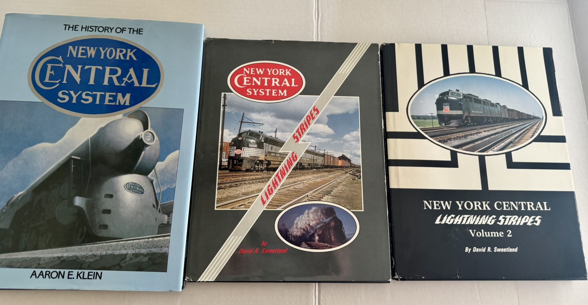 New York Central System Train Books 