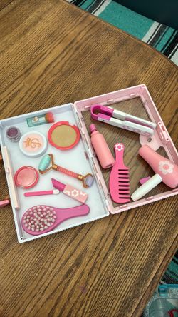 Wood and Plastic Hair and Makeup Toys
