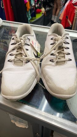 Size 9w White Nike react Vapor 2 golf shoes