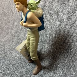 Star Wars (Luke SkyWalker & Yoda) By Applause (1995) 👇🏻👁️ The Description CsH