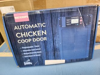 MATICOOPX Automatic Chicken Coop Door