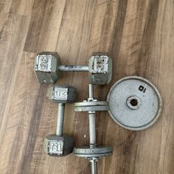 Weights/dumbells 