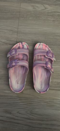 Cat & Jack Kids Double Buckle Slide Sandals 13c
