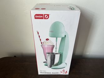New Dash Retro Milkshake Maker – Mint Green 20 oz