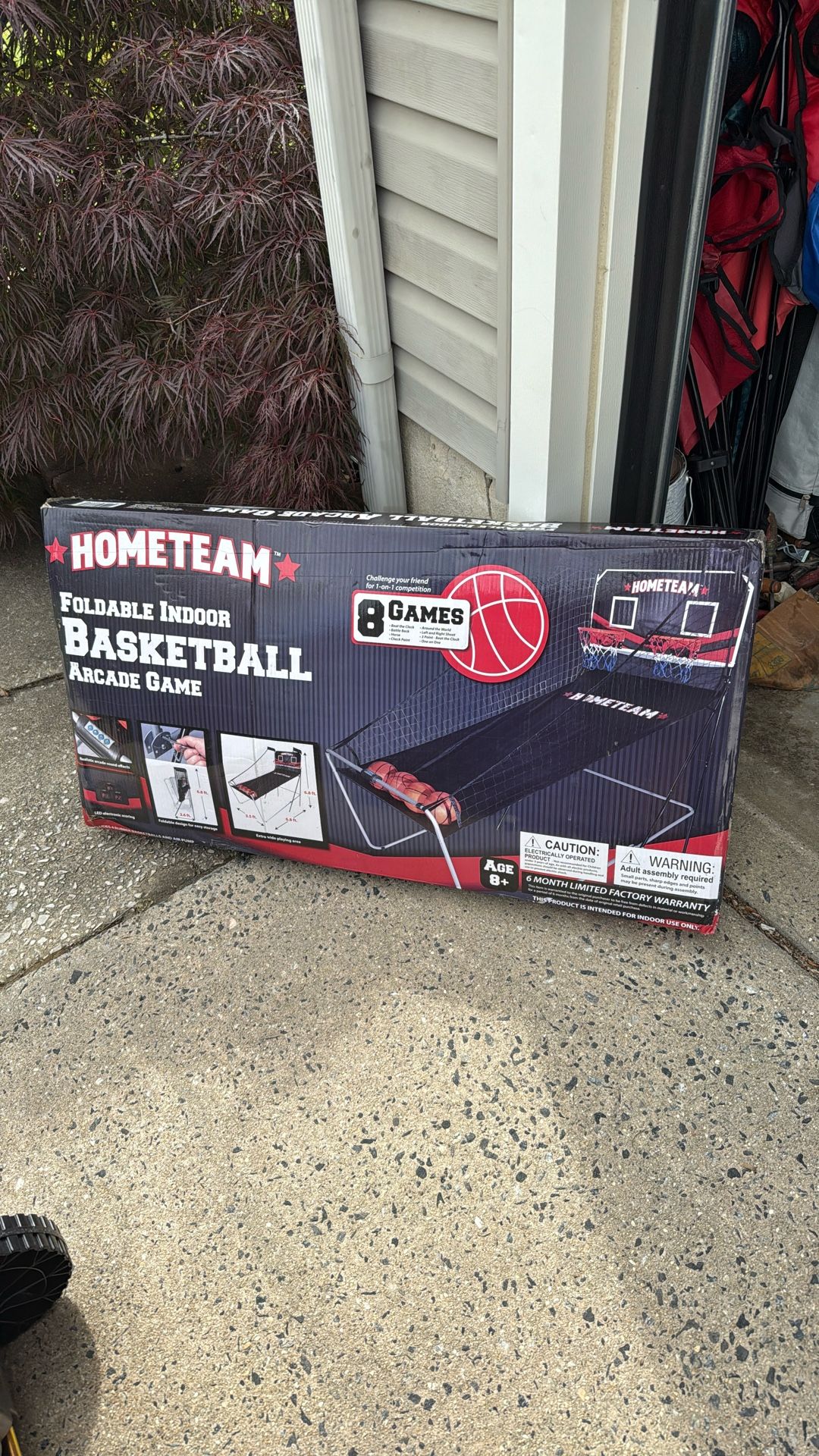 Foldable Indoor Basketball Arcade Game