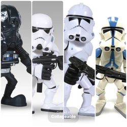 Star Wars Medicom Vinyl(lot)