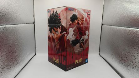 Banpresto One Piece Maximatic Plus Monkey D. Luffy figure.
