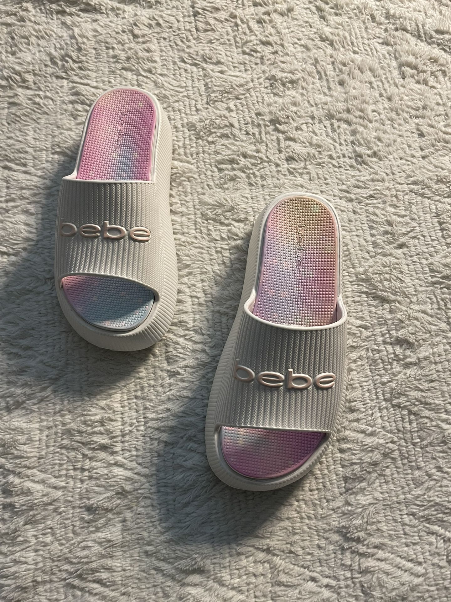 Bebe Little and Big Girls Trendy Comfortable Summer Platform Slides