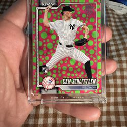Cam Schlittler Topps 2026 RC 
