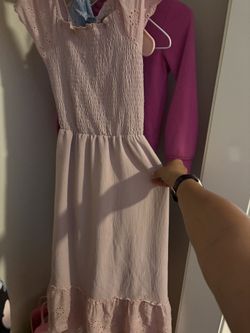 Pink Dress For Girls 