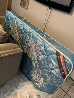 Twin bed and frame