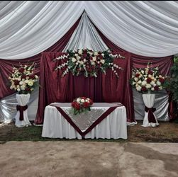Decoracion Burgundy